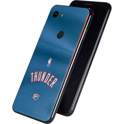 NBA Oklahoma City Thunder Jersey Google Pixel 3a XL Skin